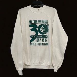 Vintage‎ 1987 Sweatshirt New Trier High School 30 Year Reunion Men’s Sz XL